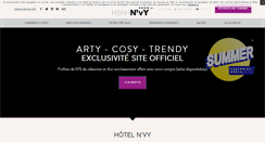 Desktop Screenshot of hotelnvygeneva.com